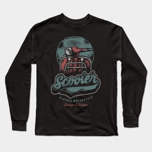 Vespa scooter Long Sleeve T-Shirt